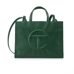 Telfar Medium Shopper in Dark Olive